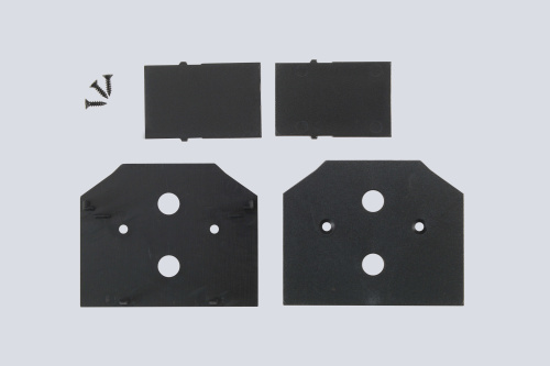 Crystal Lux Заглушка для встраиваемого трека 220V в натяжной ПВХ потолок, в комплекте 4 шт Crystal Lux CLT 0.235 06 BL